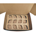 14"x10" Cupcake/Bakery Box (Kraft) - 23-1410K
